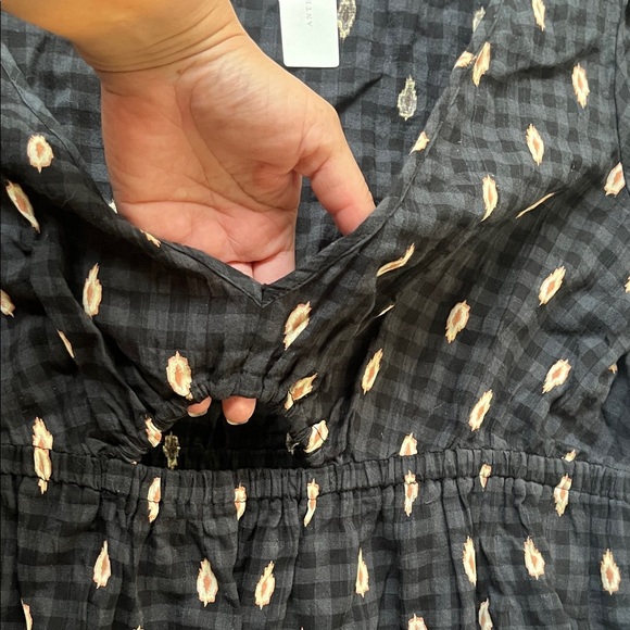 Anthropologie The Josie V-Neck Mini Dress New with tag Sizes X-Large - Picture 3 of 8